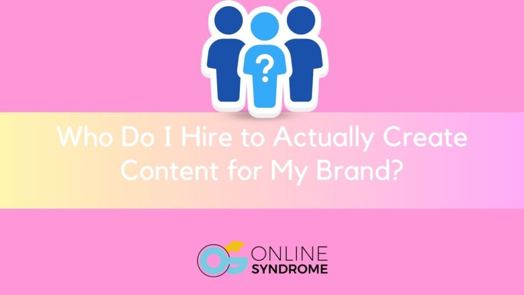 Content creation strategy session for a Delhi brand at OnlineSyndrome